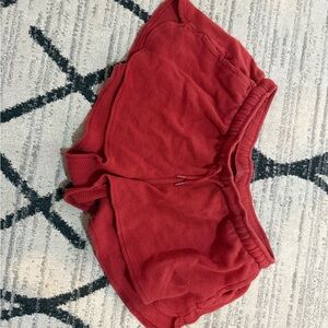 Brandy Melville Red Women Shorts
